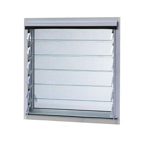 aluminum window louver fabric|jalousie window standard size.